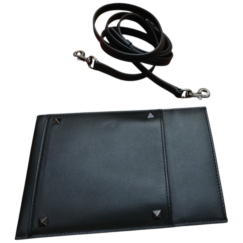 VALENTINO GARAVANI Rockstud Leather Phone Case Crossbody - Picture 10 of 15